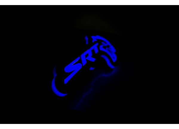 Led Badge with logo SRT Hellcat