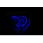 Led Badge with logo SRT Hellcat