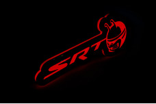 Led Badge with logo SRT Scatpack Head