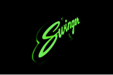 Led Badge with logo Swinger