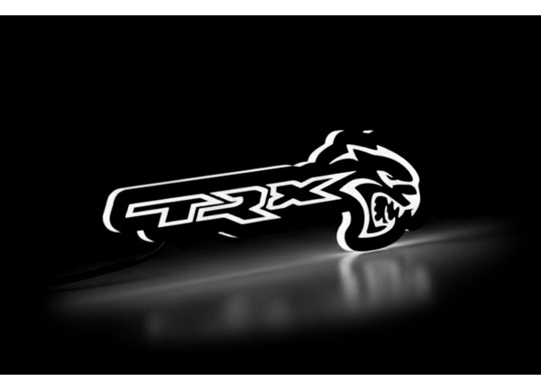 Led Badge with logo TRX Hellcat