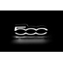 Led Badge with logo Fiat 500