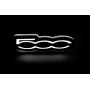 Led Badge with logo Fiat 500