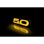 Led Badge with logo Mustang 5.0 (type 1)
