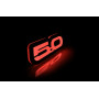 Led Badge with logo Mustang 5.0 (type 1)
