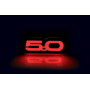 Led Badge with logo Mustang 5.0 (type 1)
