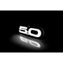 Led Badge with logo Mustang 5.0 (type 1)