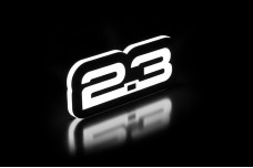 Led Badge with logo Mustang 2.3