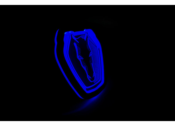 Led Badge with logo Mustang Dark Horse (type 1) Led Badge with logo Mustang Dark Horse (type 1)