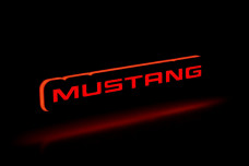 Led Badge with logo Mustang (type 1)