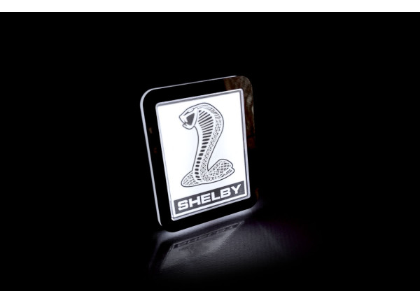 Led Badge with logo Mustang Snake Shelby Led Badge with logo Mustang Snake Shelby
