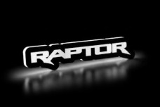 Led Badge with logo Raptor