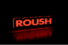 Led Badge with logo Roush (type 1) Led Badge with logo Roush (type 1)