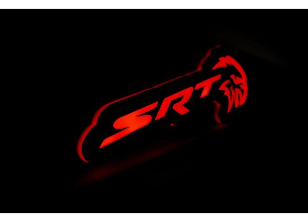 Led Badge with logo SRT HellHawk