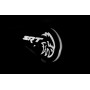 Led Badge with logo SRT HellHawk