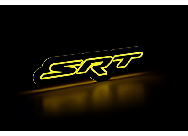 Led Badge with logo SRT (type 2)