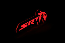 Led Badge with logo SRT Trackhawk