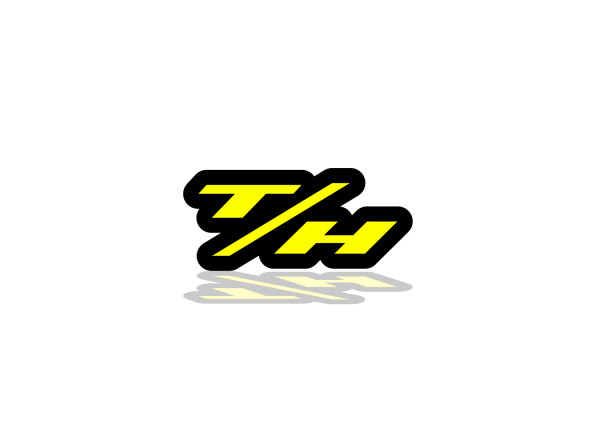 Led Badge with logo Trackhawk T/H