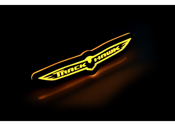 Led Badge with logo Trackhawk (type 1)