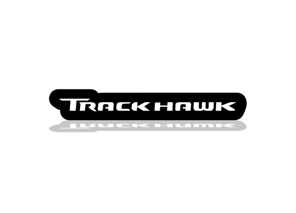 Led Badge with logo Trackhawk (type 3)