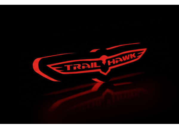 Led Badge with logo TrailHawk