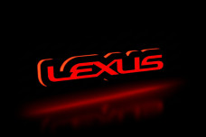 Led Badge with logo Lexus (type 1)