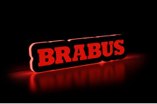 Led Badge with logo Brabus