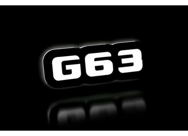 Led Badge with logo G63
