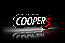 Led Badge with logo Cooper S (type 1)