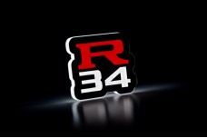 Led Badge with logo R34 (type 1)