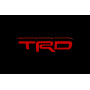 Led Badge with logo TRD (type 1)