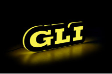 Led Badge with logo GLI