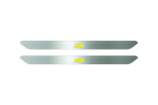 Led door sills BMW X6 G06 2019+ with logo ///M type OEM (front doors) Led door sills BMW X6 G06 2019+ with logo ///M type OEM (front doors)