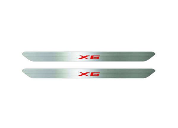 Led door sills BMW X6 G06 2019+ type OEM (front doors) Led door sills BMW X6 G06 2019+ type OEM (front doors)