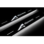 Led door sills Acura MDX IV 2021+ with logo A-Spec (rear doors)
