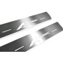 Led door sills Acura MDX IV 2021+ with logo A-Spec (rear doors)