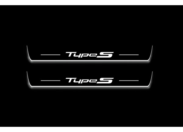 Led door sills Acura MDX IV 2021+ with logo Type S (front doors)