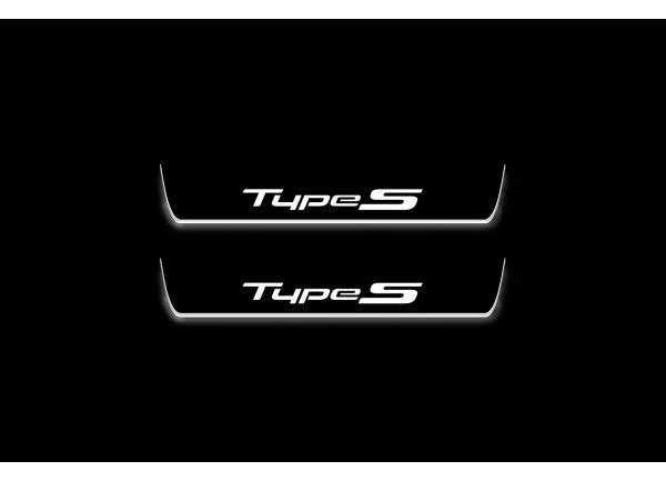 Led door sills Acura MDX IV 2021+ with logo Type S (rear doors)