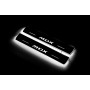 Led door sills Acura MDX II 2006-2013 logo MDX (rear doors)