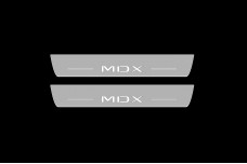 Led door sills Acura MDX III 2013-2021 logo MDX (front doors) Led door sills Acura MDX III 2013-2021 logo MDX (front doors)