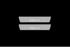 Led door sills Acura MDX III 2013-2021 logo MDX (rear doors) Led door sills Acura MDX III 2013-2021 logo MDX (rear doors)