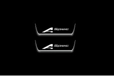 Led door sills Acura TLX I 2015-2020 with logo A-Spec (rear doors)