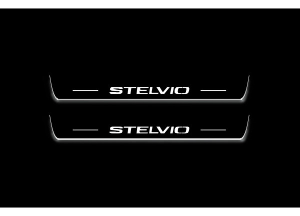 Led door sills Alfa Romeo Stelvio 2016+ (front doors) Led door sills Alfa Romeo Stelvio 2016+ (front doors)