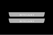 Led door sills Alfa Romeo Stelvio 2016+ (front doors)