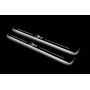 Led door sills Audi A4 B8 2007-2016 with logo S4 (front doors)