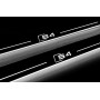 Led door sills Audi A4 B8 2007-2016 with logo S4 (front doors)