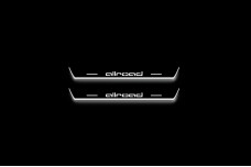 Led door sills Audi A6 C6 2004-2011 with logo Allroad (rear doors)