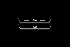 Led door sills Audi A6 C8 2018+ (rear doors) Led door sills Audi A6 C8 2018+ (rear doors)