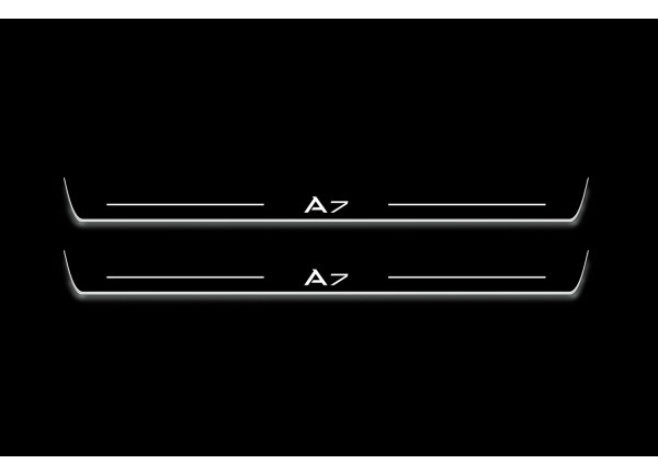 Led door sills Audi A7 I 2010-2018 (front doors)