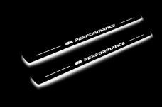 Led door sills BMW 3 F30 2012-2018 with logo M Performance (front doors) Led door sills BMW 3 F30 2012-2018 with logo M Performance (front doors)